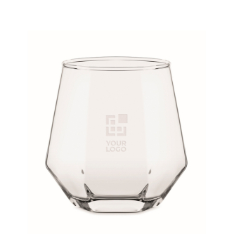 Kort glas met geometrische vorm, speciaal voor likeuren 300 ml