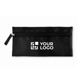 Etui met rits van RPET-polyester 300D