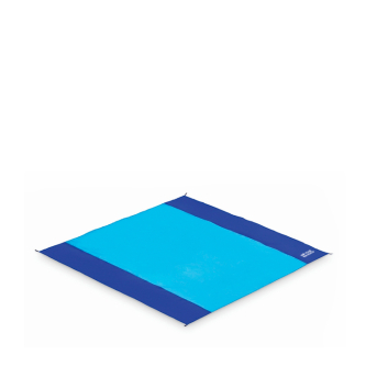 Lichte strandmat van polyester 200x210cm