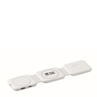 Magnetische laadbasis van ABS met geïntegreerde USB-hubs 15 W