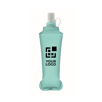 Opvouwbare thermoplastische fles met bijtventiel 500 ml
