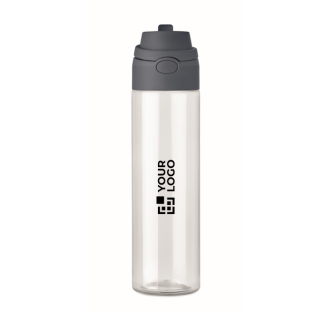 RPET-fles met 2-in-1 rietje en lekvrije draaglus 700 ml