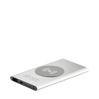Draadloze oplader en powerbank van 400mAh