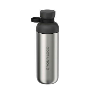 Waterfles van gerecycled roestvrij staal met dubbele opening 700ml Mepal