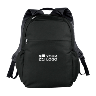 Mooie laptop rugzak (15" laptops) kleur donkergrijs