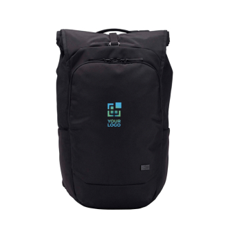 Uitschuifbare laptoprugzak van polyester met rolsluiting 17"
