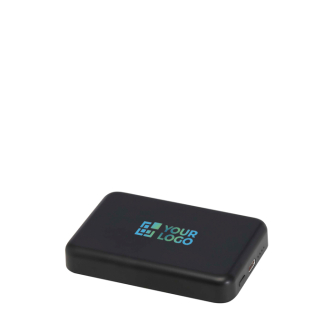 Magnetische draadloze powerbank van gerecycled plastic 5.000 mAh