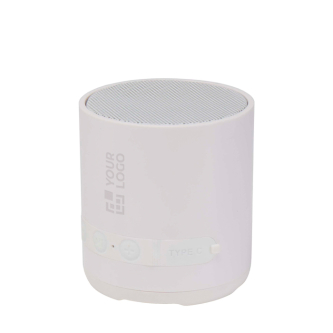 Draadloze luidspreker van gerecycled plastic met microfoon 3W