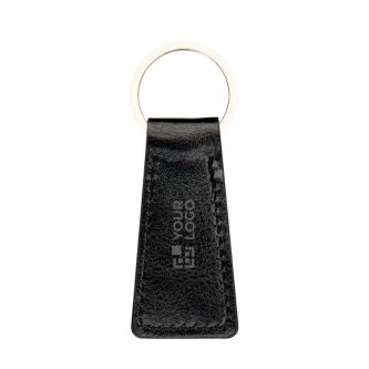 Elegante sleutelhanger van gerecycled plastic voor sleutels of tas
