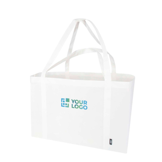 Extra grote handtas van gerecycled polyester met hengsels 65L