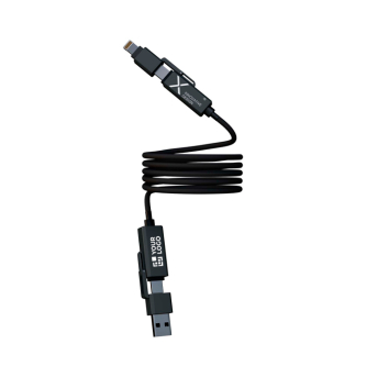 Ultrasnelle magnetische oplaadkabel met dubbele ingang 100W SCX.design