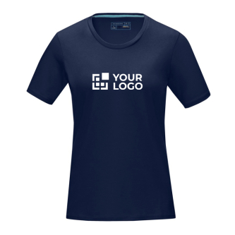 Katoenen dames T-shirt 160 g/m2 Elevate NXT marineblauw