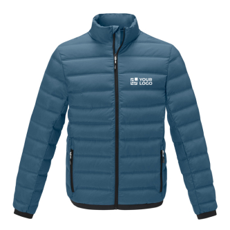 Donsjacket van polyester voor heren 164 g/m2 Elevate Life cyaan blauw