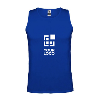 Tanktop voor mannen van polyester 140 g/m2 Roly