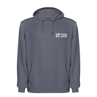 Unisex hoodie met gewassen look 250 g/m² Roly Kenia