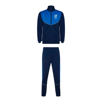 Unisex tweekleurig trainingspak van polyester 225 g/m² Roly
