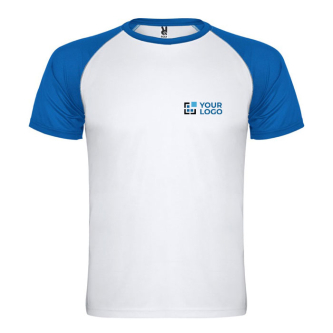 Unisex sportshirt met korte mouwen van polyester, 140 g/m², Roly
