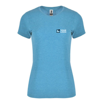 T-shirt van katoen en polyester voor dames, 150 g/m², Roly