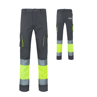Extra grote elastische werkbroek met zakken 240 g/m² Velilla