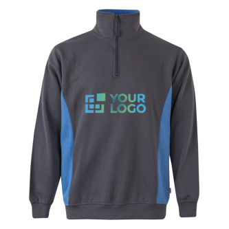 Werktrui van fleece met halve ritssluiting 260 g/m² Velilla