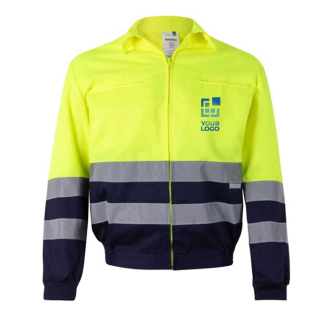 Werkjas van keperstof, van polyester en katoen 210 g/m² Velilla