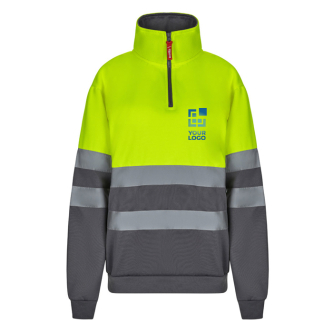 Werktrui van polyester met fleecestof 300 g/m² Velilla