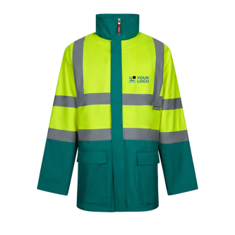 Werkjas 4-in-1 van polyester met PU-coating 180 g/m² Velilla