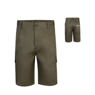 Keperstof bermuda broek met meerdere zakken, 200 g/m² Velilla