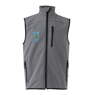 Softshell werkvest met fleecevoering, 280 g/m² Velilla