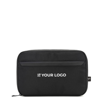 Organizer tas voor gadgets, gemaakt van gerecycled polyester