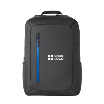 Waterdichte laptop rugzak met logo weergave met jouw bedrukking