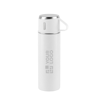 Roestvrijstalen thermosfles met dubbele wand en matte afwerking 490 ml