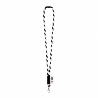 Tubulaire lanyard van polyamide met karabijnhaak en te sublimeren label