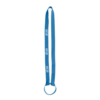 Lanyard-onderzetter met siliconen band, ideaal voor festivals