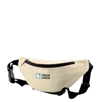 Heuptas van 600D polyester, ideaal voor wandelen met verstelbare riem met jouw bedrukking