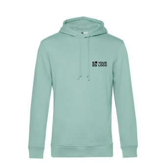 Modern sweatshirt van biologisch katoen met capuchon 280 g/m² B&C