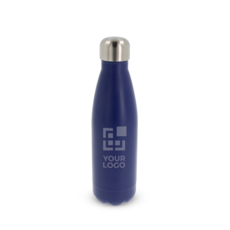 Lekvrije RVS fles in verschillende kleuren 500ml met jouw bedrukking