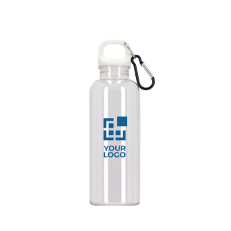 Plastic fles in heldere transparante kleuren 500 ml