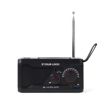 Noodradio met powerbank Nordic Drift Titan 4000mAh