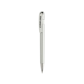 Pen van gerecycled plastic met Dokumental® navulling, blauwe inkt
