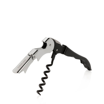 Klassieke kurkentrekker van roestvrij staal in geschenkdoos
