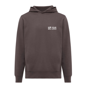Unisex hoodie van gerecycled katoen met capuchon 280 g/m² Iqoniq