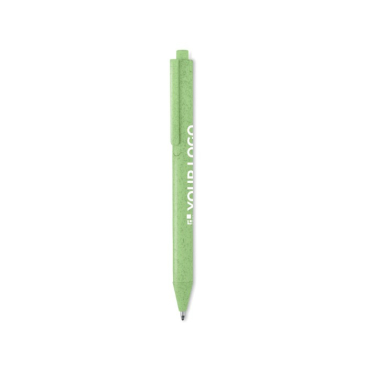 Ecologische pen met blauwe inkt bedrukken Ecologic Style 