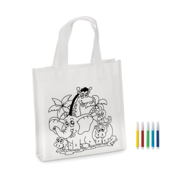 Tas om met viltstiften in te kleuren