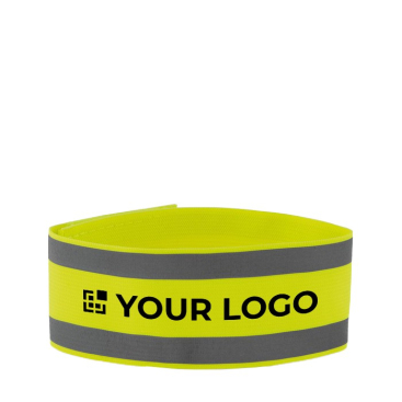 Sportieve armband van lycra weergave met jouw bedrukking