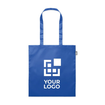 Milieuvriendelijke shopper met logo weergave met jouw bedrukking