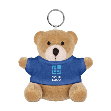Sleutelhanger met knuffelbeertje voor reclame