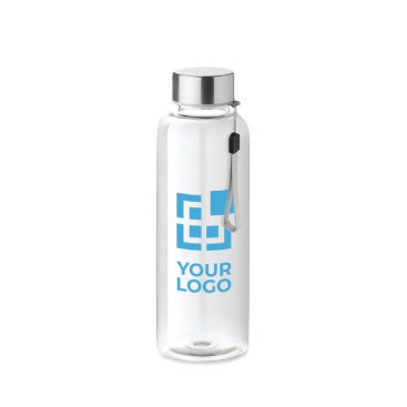 Herbruikbare BPA-vrije fles met logo in kleur 500ml Downtown