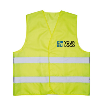Polyester reflecterende vesten voor zeefdruk Visible