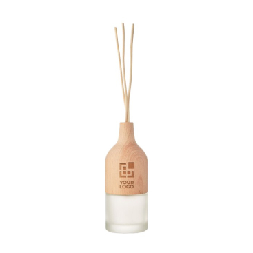 Diffuser met geurstokjes voor reclame kleur hout